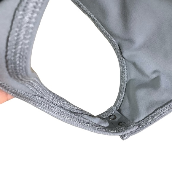 Abercrombie & Fitch Bodysuit Soft AF Light Blue Seamless - Picture 5 of 8